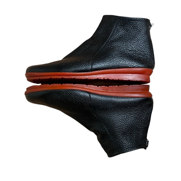 Arche ‘Baryky’ Soft Leather Zip Back Ankle Boot Red Sole 37 (6) - Picture 4 of 15